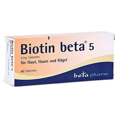 Abbildung von Biotin BETA 5 Tabletten 60 St