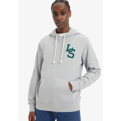 Abbildung von Levi&#039;s Standard Graphic Hoodie Kapuzenpullover, Herren, Größe: Medium, Letterman