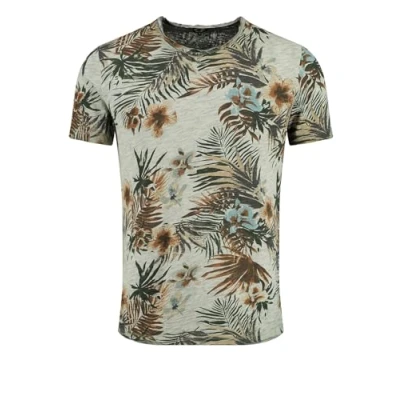 Abbildung von Key Largo MT Playa Round Tshirt print, Herren, Größe: XL, Faded moss