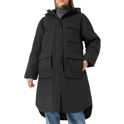 Abbildung von Replay Damen Mantel Regenjacke, Black 098 (Schwarz), XXS