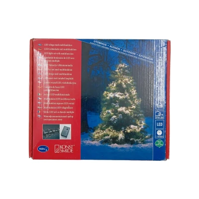 Abbildung von KONSTSMIDE LED Lichterkette Weihnachtsdeko aussen, 960 flammig, Micro Büschellichterkette Cluster, mit 8 Funktionen, Dioden