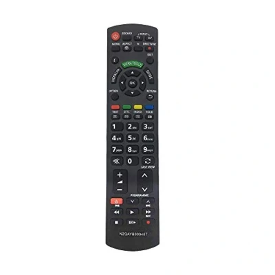 Abbildung von Ersatz Fernbedienung N2QAYB000487 für Panasonic Viera TV LCD LED