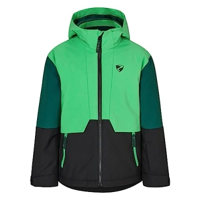 Abbildung von Ziener Snowboardjacke für Kinder, Größe: 104, Black