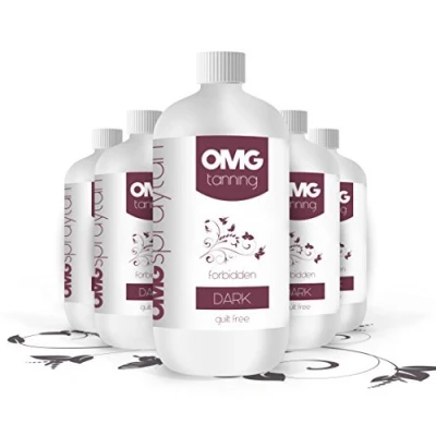 Abbildung von Omg Forbidden 1000ml Dark Sprühbräune Lösung