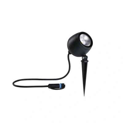 Abbildung von Paulmann 947.74 Plug &amp; Shine LED Gartenstrahler Kikolo IP65 3000K 7,2W Anthrazit