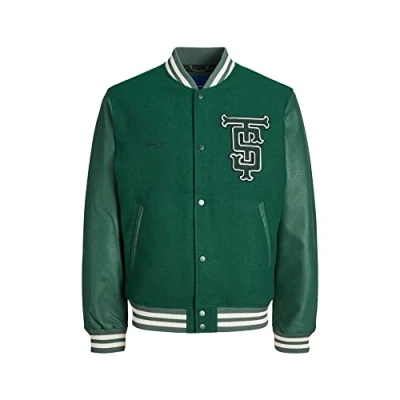 Abbildung von Jack &amp; Jones Jorcollege Jacket Unisex Bomberjacke, Größe: Medium, Trekking green