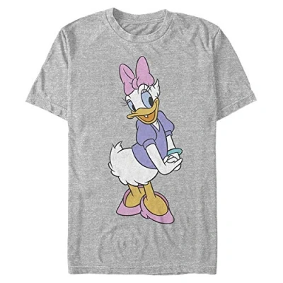 Abbildung von Henry Tiger Mickey Classic Traditional Daisy Tshirt print, Herren, Größe: Large, Melange grey