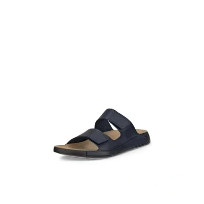 Abbildung von ECCO Cozmo Pantolette flach, Herren, Größe: 45, Marine Schuhe