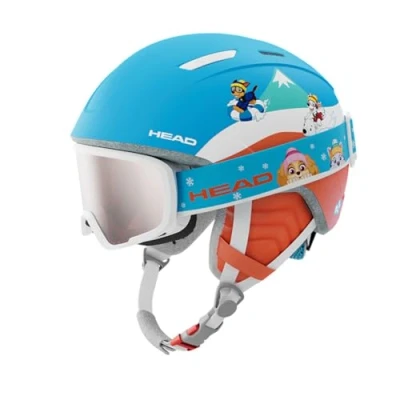 Abbildung von HEAD MOJO Paw SET Ski und Snowboardhelm inkl. Brille, Patrol Design, Rot/Blau