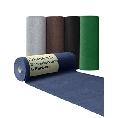 Abbildung von Primaflor Rasenteppich COMFORT, Blau MUSTERSTÜCK UV stabil &amp; schnelltrocknend Mit Noppen Kunstrasen Teppich für Balkon, Terrasse Poolbereich Outdoor Bodenbelag nach Maß Balkonteppich