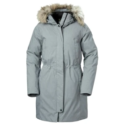 Abbildung von Helly Hansen Damen W Senja Parka, Grau Melange, XL