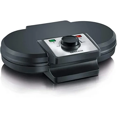 Abbildung von Severin Waffeleisen WA 2106, 1200 W, Doppelwaffelplatte, inkl. Backampel, einstellbarer Temperaturregler