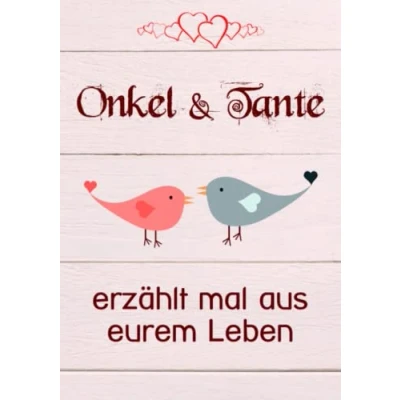 Abbildung von Onkel &amp; Tante, erzählt mal aus eurem Leben: Liebevolles Buch zum Ausfüllen &quot;Tante, erzähl mal!&quot;