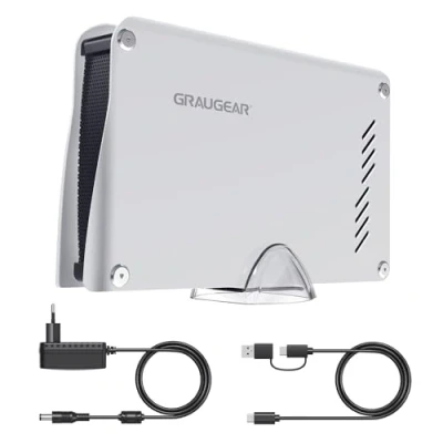 Abbildung von GRAUGEAR G 3505 4TB externe HDD Festplatte, Gaming Festplatte 4 TB