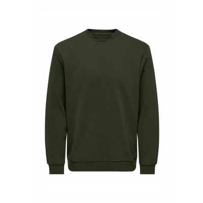 Abbildung von Only &amp; Sons Normal Geschnitten Rundhalsausschnitt Sweatshirt, Herren, Größe: Small, Rosin