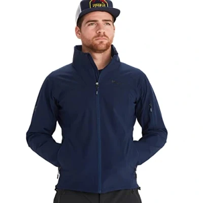 Abbildung von Marmot Herren Alsek Jacket, wasserabweisende Softshelljacke, atmungsaktive Funktionsjacke, winddichte Outdoorjacke