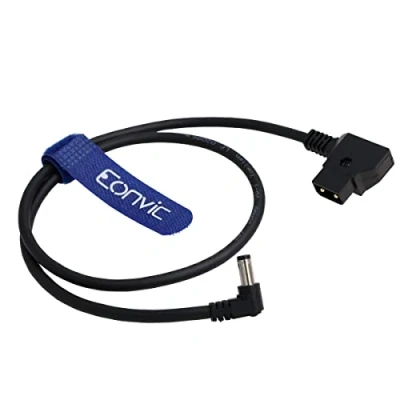 Abbildung von Eonvic D Tap auf 5,5 x 2,1 mm DC 12 V Stromkabel für Atomos Monitor/KiPRO LCD Monitore/Ikan Monitor