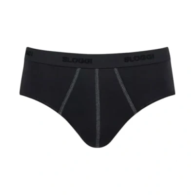 Abbildung von sloggi Midislip men 24/7 Midi 2P (Packung, 2 St) Herrenslip, Brief, Baumwoll Stretch