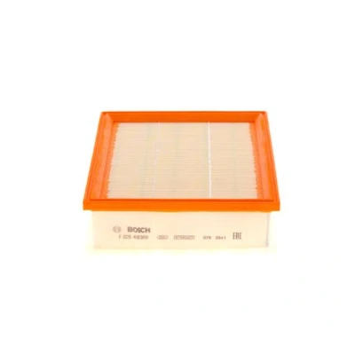 Abbildung von BOSCH F 026 400 369 Luftfilter 65,5 184 204 Filtereinsatz JEEP: Compass, Renegade SUV, FIAT: 500X