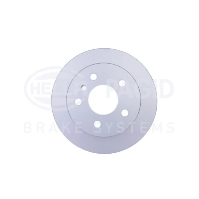 Abbildung von HELLA PRO 8DD 355 111 101 Bremsscheibe 258 8 05/06 112 voll beschichtet ohne Radbefestigungsbolzen, Radnabe MERCEDES BENZ: A Klasse, B Klasse