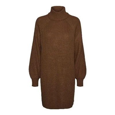 Abbildung von Noisy May Nmtimmy Dress Strickkleid, Damen, Größe: XS, Partridge
