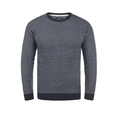 Abbildung von Indicode Jeans Idcoppler Strickpullover, Herren, Größe: Large, Navy