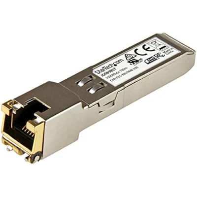 Abbildung von StarTech.com HP JD089B kompatibel SFP Gigabit RJ45 Kupfer 1000Base T Transceiver Modul 100m