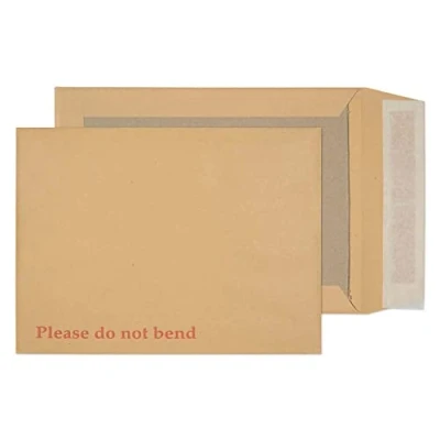 Abbildung von Blake Purely Packaging 11935 Versandtasche Mit Papprückwand Haftklebung Manila 241 x 178 mm 120g/m² 125 Stück