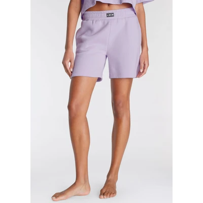 Abbildung von LASCANA Sweathose, mit geripptem Hosenbund, Loungewear, Loungeanzug