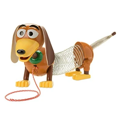 Abbildung von Disney Store Offizielle Slinky Dog Sprechende Actionfigur aus Toy Story, 27 cm, Weiche Ohren und Dehnbarer Federkörper, Spricht Über 15 Filmaussprüche, Geeignet ab 3 Jahren