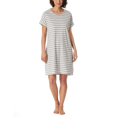 Abbildung von Schiesser Sleepshirt, mit grau meliertem Design
