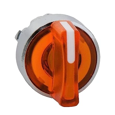 Abbildung von Schneider Electric ZB4BK1353, Griff, Gelb, IP66, IP67, IP69, IP69K, 29 mm, 43 mm