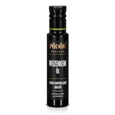 Abbildung von PÖDÖR Weizenkeimöl kaltgepresst naturbelassen ungefiltert (250 ml)