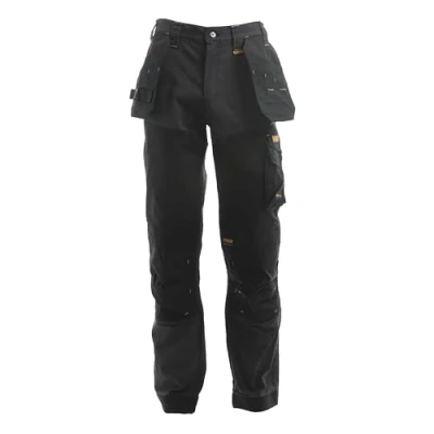 Abbildung von DeWalt Herren Dewmem3829 tb Memphis Holsterhose, Taille 96,5 cm, Beinlänge 73,7 schwarz/grau, 38W / 29L