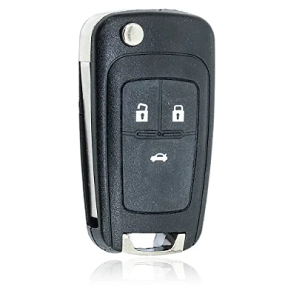 Abbildung von 3 Tasten Schluessel Gehaeuse Klappschluessel Fernbedienung Autoschluessel für OPEL Vauxhall Astra J Orlando Cruze Aveo Captiva Insignia Meriva Zafira Buick Spark