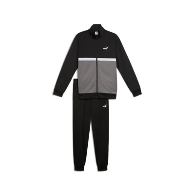 Abbildung von Puma Colorblock SUIT SET Trainingsanzug, Herren, Größe: Small, Black