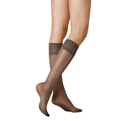 Abbildung von KUNERT Feinkniestrümpfe Satin Look 20 (1 Paar) Luxuriös glänzende Kniestrümpfe