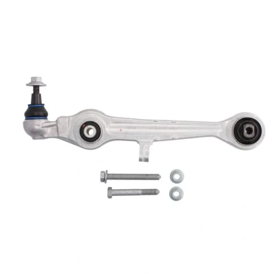 Abbildung von MEYLE 116 050 0031/HD Querlenker Quality mit Zubehör Gummilager vorne, unten, Vorderachse links, rechts Aluminium 16