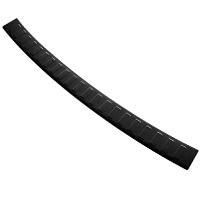 Abbildung von Aroba AR1246 PB Edelstahl Schwarz Pulverbeschichtet Ladekantenschutz kompatibel mit Suzuki SX4 S Cross ab BJ. 10.2013&gt; passgenau Abkantung Farbe