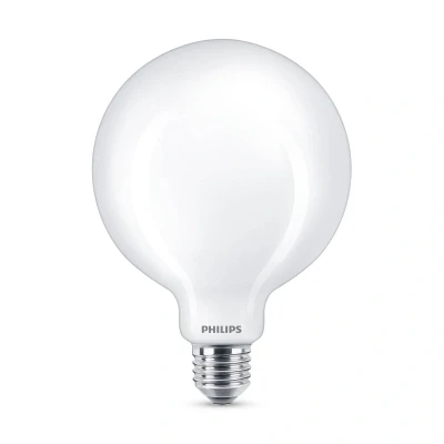Abbildung von Philips Classic LED Lampe E27 G120 7W 2.700K opal
