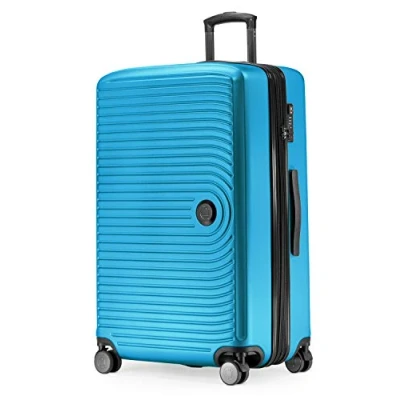 Abbildung von Hauptstadtkoffer Hartschalen Trolley &quot;Mitte, 77 cm, cyanblau&quot;, 4 Rollen, Koffer Reisegepäck TSA Schloss Volumenerweiterung
