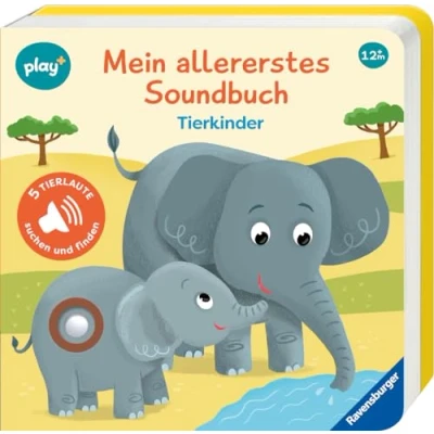 Abbildung von Ravensburger Play+ Mein allererstes Soundbuch: Tierkinder (Sachen suchen und hören): Sachen hören