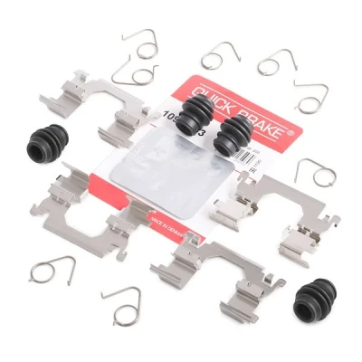 Abbildung von QUICK BRAKE 109 0053 Zubehörsatz, Scheibenbremsbelag RENAULT: Kadjar, Koleos 2, Megane 4 Schrägheck, NISSAN: Qashqai X Trail, OPEL: Grandland