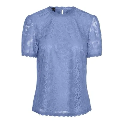 Abbildung von Pieces Pcolline Bluse, Damen, Größe: Large, Hydrangea