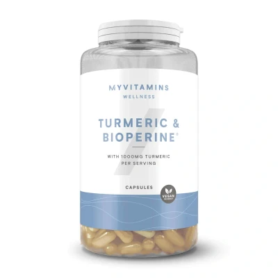 Abbildung von Kurkuma &amp; BioPerine® Kapseln 180Kapseln