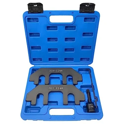 Abbildung von ZKTOOL Werkzeug zum Nockenwellen verriegelung, kompatibel mit Ford 3.5L &amp; 3.7L 4V Motoren, OEM 303 1248 1530, Arretierwerkzeug, Wechseln des Zahnriemens