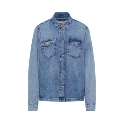 Abbildung von Cecil Jeansjacke, Damen, Größe: XXL, Blau