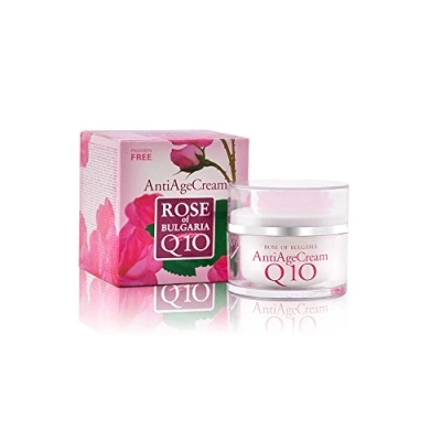 Abbildung von Biofresh Anti Aging Gesichtscreme, Q10, mit Rosenwasser, ohne Parabene, 50 ml