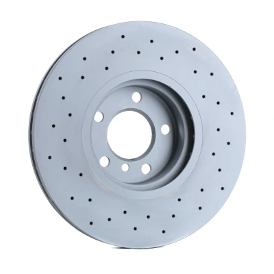 Abbildung von ZIMMERMANN SPORT COAT Z 150.3448.52 Bremsscheibe 348 30 6/5 5 120 innenbelüftet, gelocht beschichtet hochgekohlt BMW: X5, X6