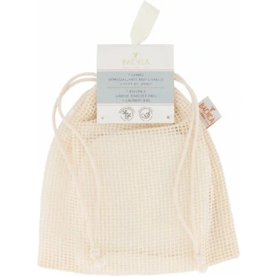 Abbildung von Bachca 7 Reusable Makeup Remover Pads + Laundry Bag